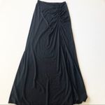 Weston Wear High Slit Maxi Knit Skirt Black Size XS Photo 1