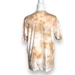 Ganni  t-shirt tie dye crystals writing on the back size large Photo 4