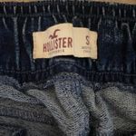 Hollister  Blue Denim Jogger Pants Womens Size Small Elastic Waist Casual Photo 3