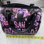 Robin Ruth  Bag San‎ Francisco California Handbag Purse Purple Rose Black Photo 13