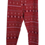 PINK Victoria’s Secret Red Snowflake Pajama Pants size XL Photo 0