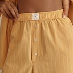 Anthropologie  The Wren Boxer Pant in Striped Yellow Photo 1