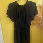 White House | Black Market NWOT Black Romper Photo 2