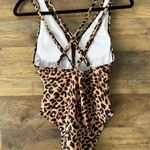 SheIn New Cris Cross Leopard One Piece Swimsuit  Photo 4