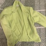 Vintage Lime green blazer Size 6 Photo 0
