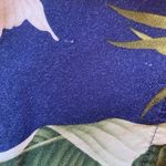 Royal Creations | Floral Button Down Aloha Shirt sz S Blue Photo 7