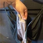 Shade & Shore Women’s  Green V-Neck Ribbed Swimsuit Photo 3