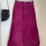Chadwick's NWT Chadwick’s Suede Leather Midi A-line Skirt, Size 6 Photo 2