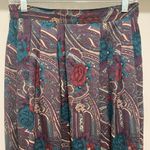 Sag Harbor Vintage 1980s/1990s Prophecy By Dark Purple Midi Maxi Floral Skirt M Photo 1