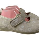 Cosyfeet Margaret Neutral Floral Mary Jane Shoes Size 9 Extra Wide 6E Photo 8
