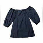 Tuckernuck  Pomander Place Chloe Puff Sleeve Black Mini Dress Photo 2