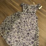 Shoshanna NWT  -Meraki Fleur Clip Dot Purple Midi Dress Photo 3