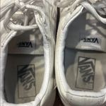 Vans Women’s 8.5 platform White Canvas Sneakers Classic Skate Style GUC Photo 5