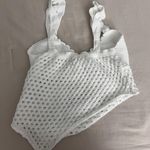 Amazon White Crochet Asymmetric Top Photo 2