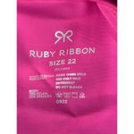 New Women's Ruby Ribbon Riviera Orchid One Piece Swimsuit #1913 Size 22 Red Photo 4