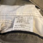 Lee  At The Waist Women’s Straight Leg Casual Dress Olive Green Khaki Jeans Sz 10 Photo 2