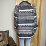 Aztec Jacket Coat Reversible Waterproof Oversized Adult Sz Medium Fleece/Nylon Photo 10