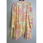 Isaac Mizrahi  Live Size 3X Colorful Tie Dye Open Cardigan‎ Pockets Hippie Boho Photo 1
