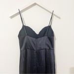 Selfie Leslie NWT  Bronte High Split Gathered Bust Maxi Dress Ink Size US Small Photo 5