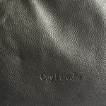 Guy Laroche Elegant Black Pebbled Leather Drawstring
Shoulder Tote Bag Photo 5