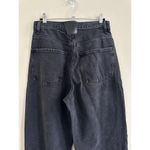 7 For All Mankind Jennifer Baggy 90's Jean 26 Night Iris Beaded Flower Wide Leg Photo 3