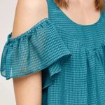 Anthropologie  Maeve Tavin Open-Shoulder Blouse Photo 1