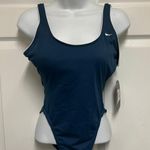 Nike Swim Standard Solid Powerback One Piece Swimsuit Photo 1