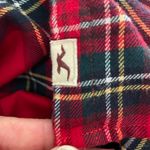 Hollister  Red and Black Tartan Plaid Shirt Photo 5