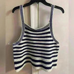 House of Harlow 1960 shorts set knit‎ crochet Large NWT Blue Photo 5