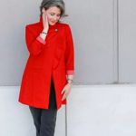 CAbi NWT  Celebration Jacket in Red Size Small‎ Photo 13