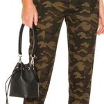Tularosa Green Klein Camo High Rise Skinny Cropped Pants XS Photo 0