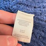 Free People š„5 forā$25 saleš„ Long Sleeve Blue Distressed Perforated Sweater Photo 9