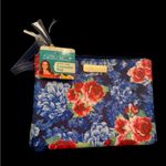 The Pioneer Woman Heritage Floral‎ Cosmetic Bag Blue Photo 0