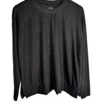 Lucky Brand Women's |  | Black Pullover Crew Neck Sweater Top - Medium Photo 0