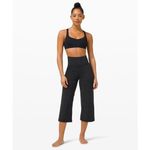 Lululemon Black Align Wide Leg Crop 23" size 4 Photo 1