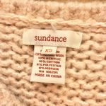 Sundance Wool Mohair Patchwork Asymmetrical Chunky Sweater Pink Cream XS Photo 2