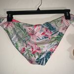 Becca  ETC Lush Lagoon Bikini Bottoms with Shirred Sides Size Large Photo 5