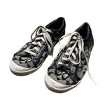 Coach  New York Francesca Women Signature C Logo Lace Up Shoes Size 8.5B EU 38.5 Photo 2