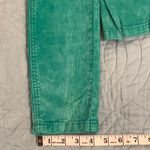 Free People Teal Green Corduroy Skinny Jeans. Photo 9