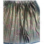 Silence + Noise  Pleated Skirt woman's Size‎ Medium Metallic Multi Small Mini Photo 2