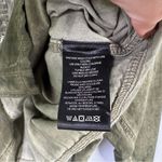 BDG  Urban Outfitters Green Washed Cotton Shacket Overshirt Button Down Small Photo 7