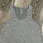 NWOT Real Essentials Sz M Racerback Tank Top Dry Fit Space Dye Gray / Silver Size M Photo 2