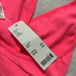Urban Outfitters New Out From Under Rushmore Seamless Polo Bra Top Neon Pink XS Photo 9