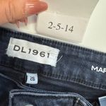 DL1961  Jeans Womens 26 Blue Mara Instasculpt Straight Ankle Dark Wash Distressed Photo 2
