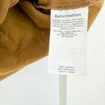 Reformation ‎ | Carmina Knit Off the Shoulder Bodycon Mini Dress in Bronze XSmall Photo 6