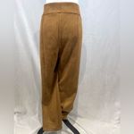 Soho Apparel caramel faux suede pants size medium XL Photo 2