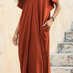 Peruvian Connection NEW  Thebes Dress in Paprika XS/S Photo 0