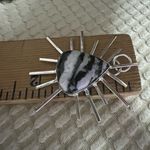 925 Sterling Silver White buffalo Turquoise Necklace Womens Gemstone Jewelry Black Photo 6