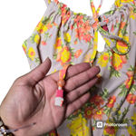 Aerie  Printed Ruffle Keyhole One Piece Floral Swimsuit Photo 3