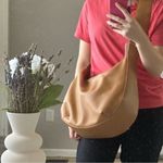 Unisex Street style brown bag / tote bag / shopping bag / moms bag / shopper Tan Photo 2
